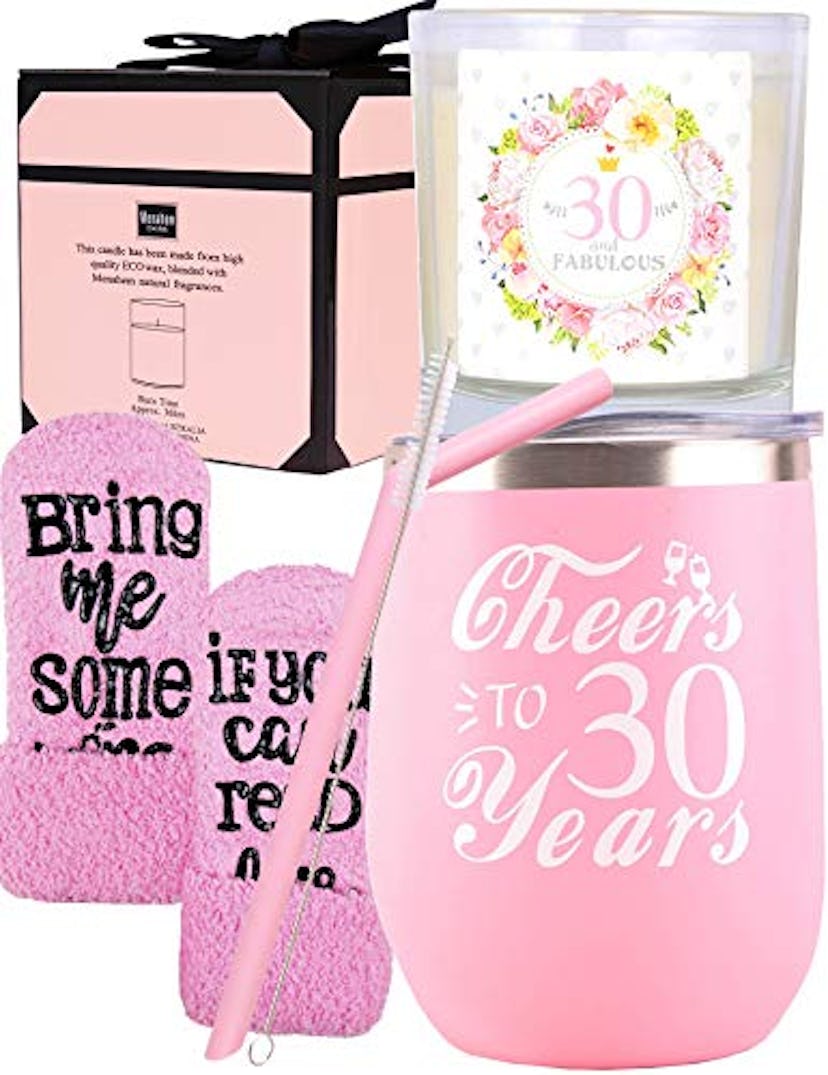 Cheers to 30 Years Gift Set