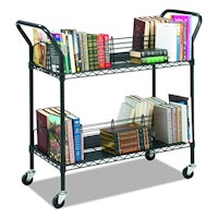 Safco Products Wire Book Cart