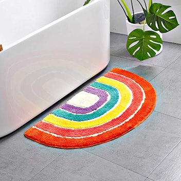  Polka Dot Bath Mat Colorful Bathroom Mat Rugs Soft