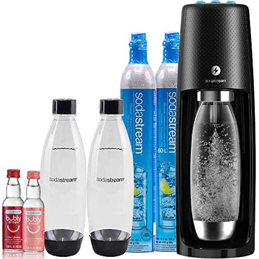 SodaStream Fizzi One Touch Sparkling Water Maker Bundle