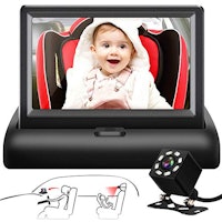 Shynerk Baby Car Mirror Camera With Night Vision