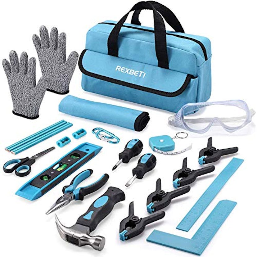 REXBETI 25-Piece Kids Tool Set