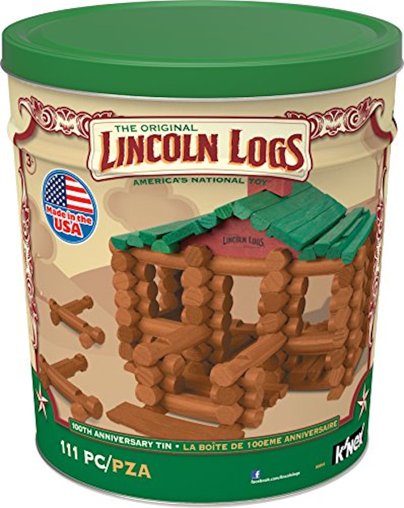 Lincoln Logs 100th Anniversary Tin