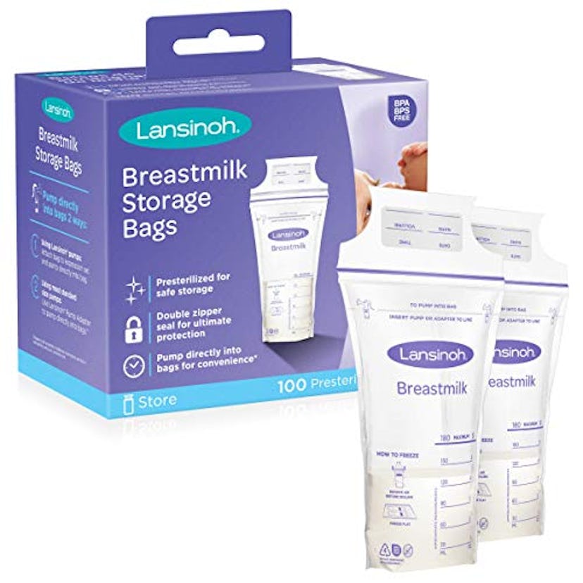 Lansinoh Breastmilk Storage Bags (100 count)