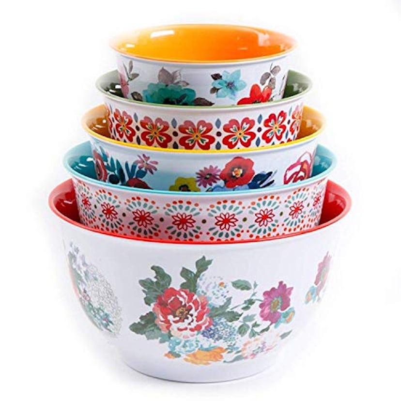 Country Garden Nesting Mixing Bowl Set, 10-Piece