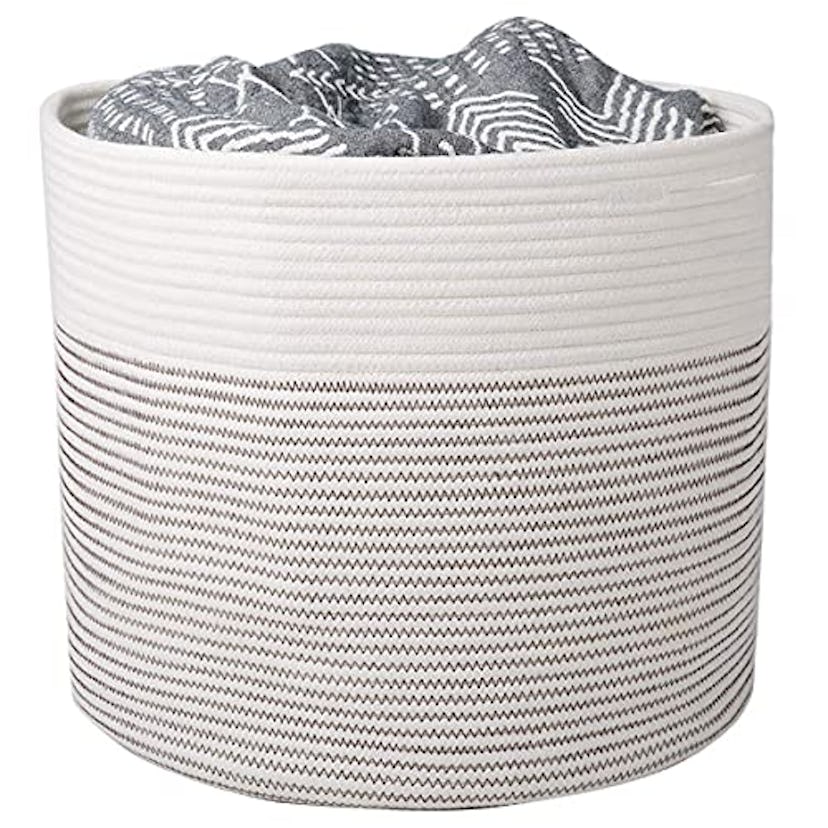 INDRESSME Cotton Rope Basket