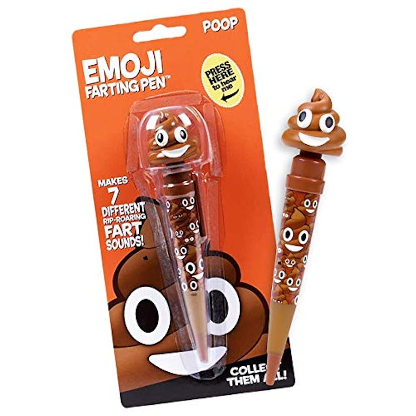 Farting Poop Emoji Pen