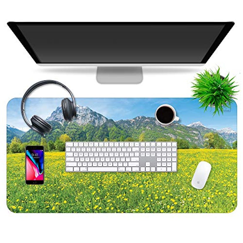 99Workspaces  Meadow/Mountains Desk Mat