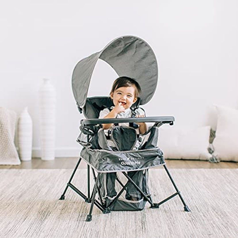 Baby Delight Go with Me Indoor/Outdoor Chair with Sun Canopy
