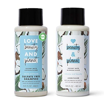 Love Beauty and Planet Volume and Bounty Thickening Shampoo and Conditioner
