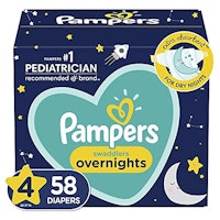 Pampers Swaddlers Overnights Diapers (58 count)