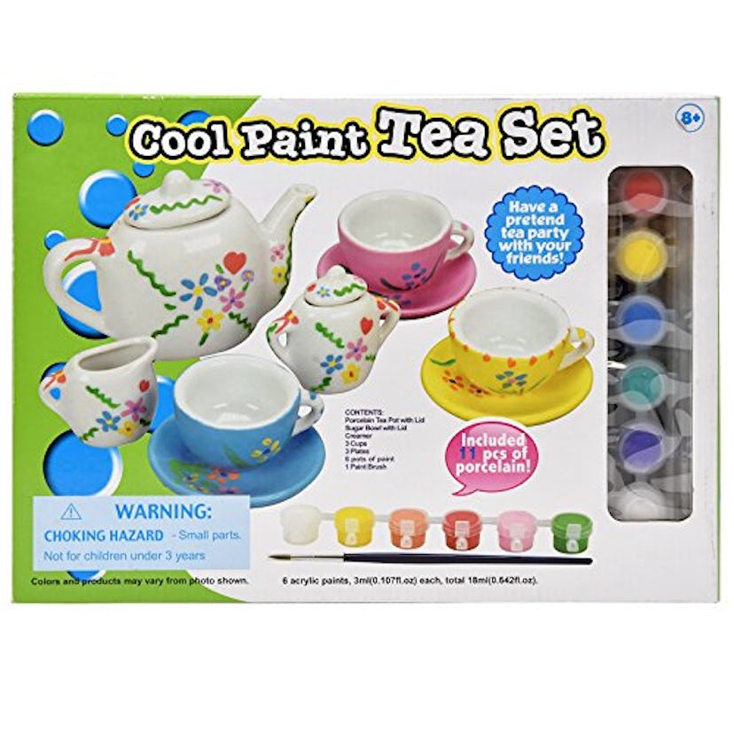 Number 1 In Gadgets Paint Your Own Tea Set