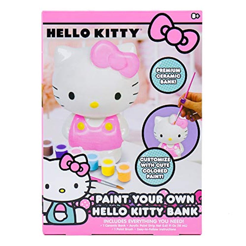 Hello Kitty Paint Your Own Piggy Bank