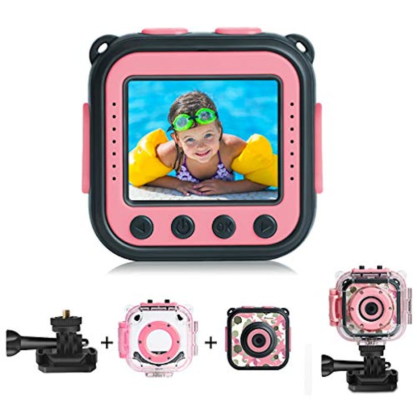 PROGRACE Kids Waterproof Camera