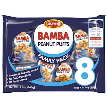 Osem Bamba Peanut Puff Snacks (8-pack)