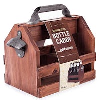 Mealivos Wooden Bottle Caddy