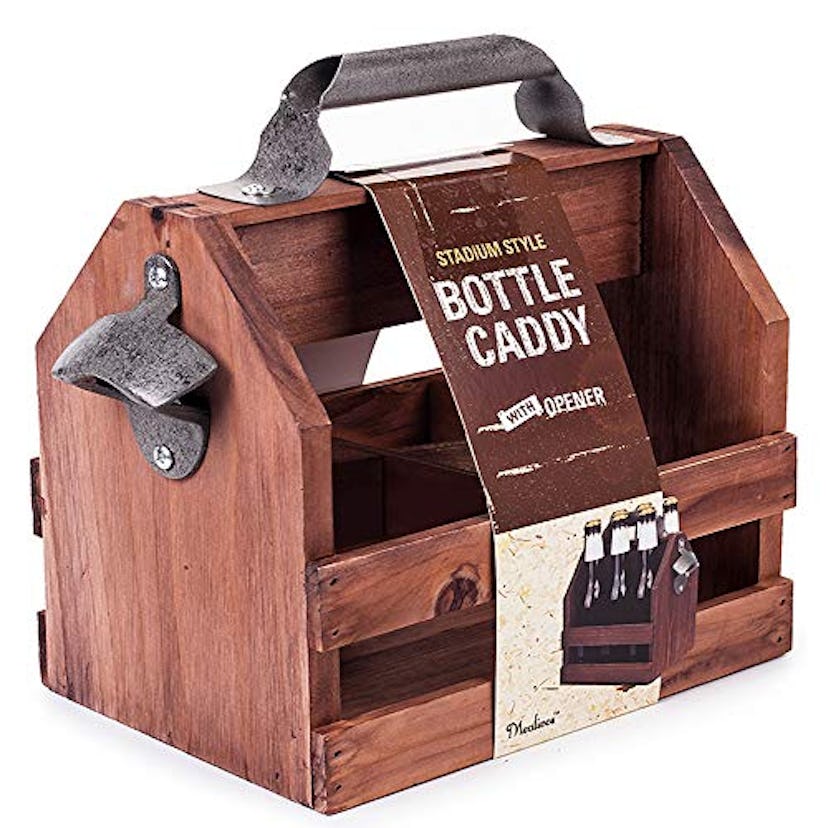 Mealivos Wooden Bottle Caddy