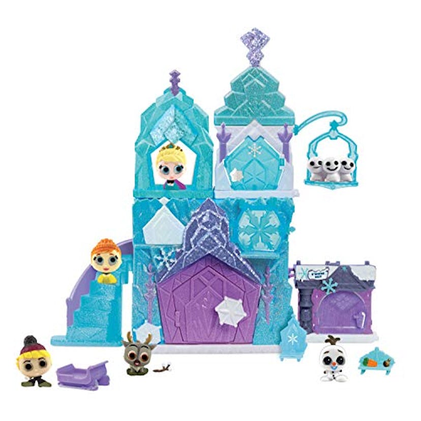 Disney Doorables Deluxe 15-Piece Frozen Ice Palace Playset