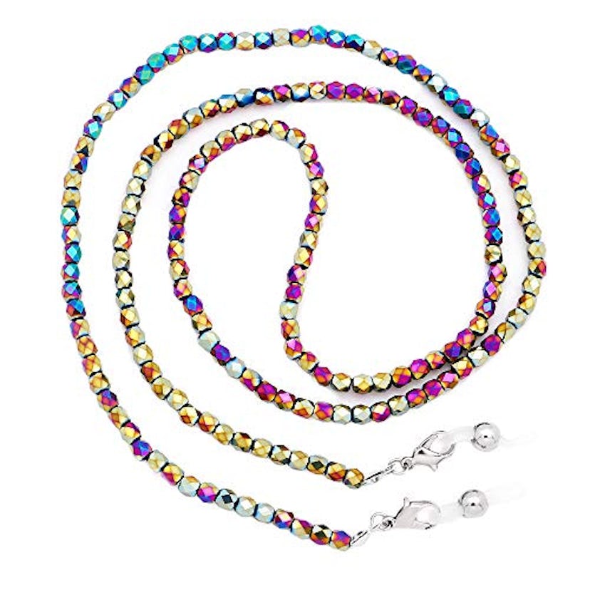 KAI Top Glass Bead Eyeglass Chain