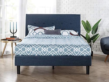 ZINUS Omkaram Upholstered Platform Bed Frame 