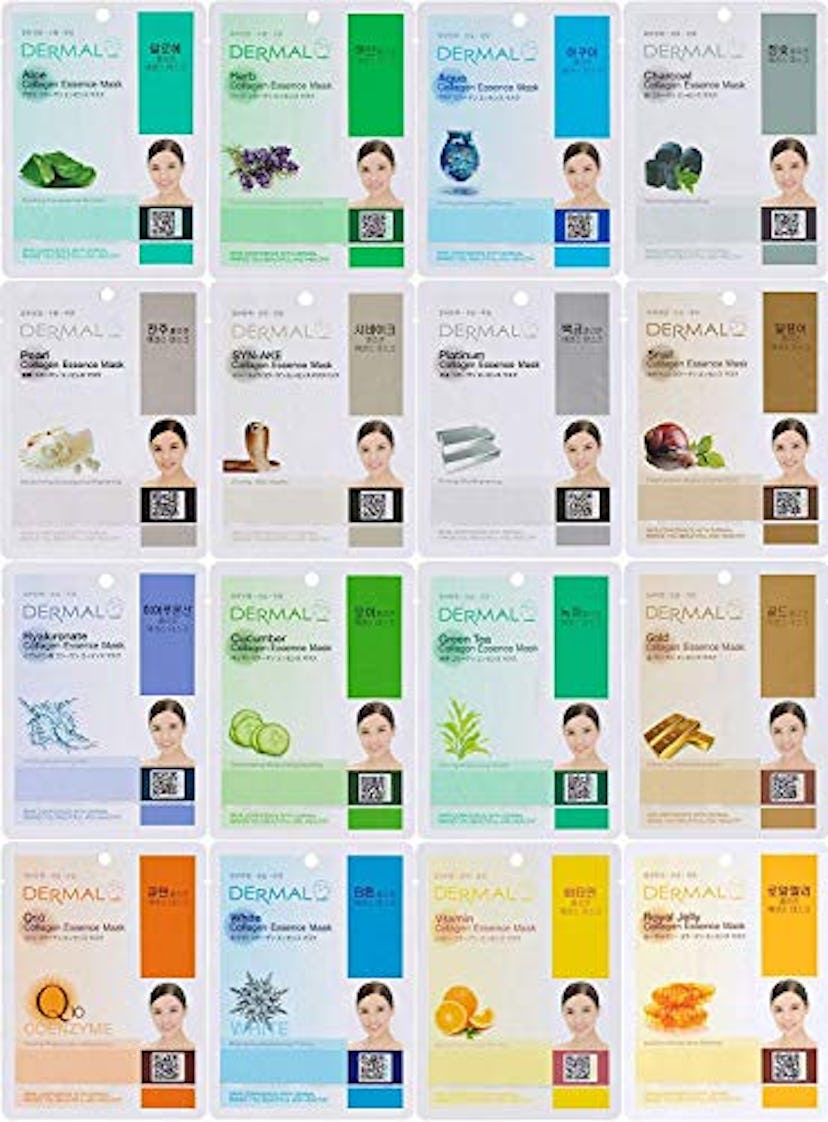 Dermal Collagen Face Masks