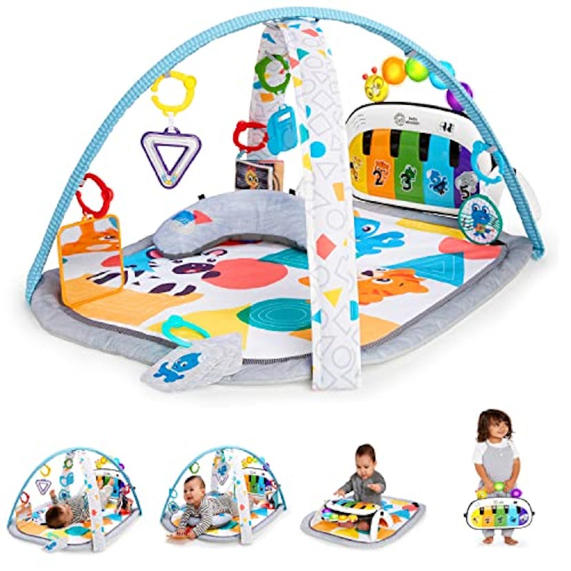 Baby Einstein 4-in-1 Kickin' Tunes Music and Language Discovery Activity Play Gym