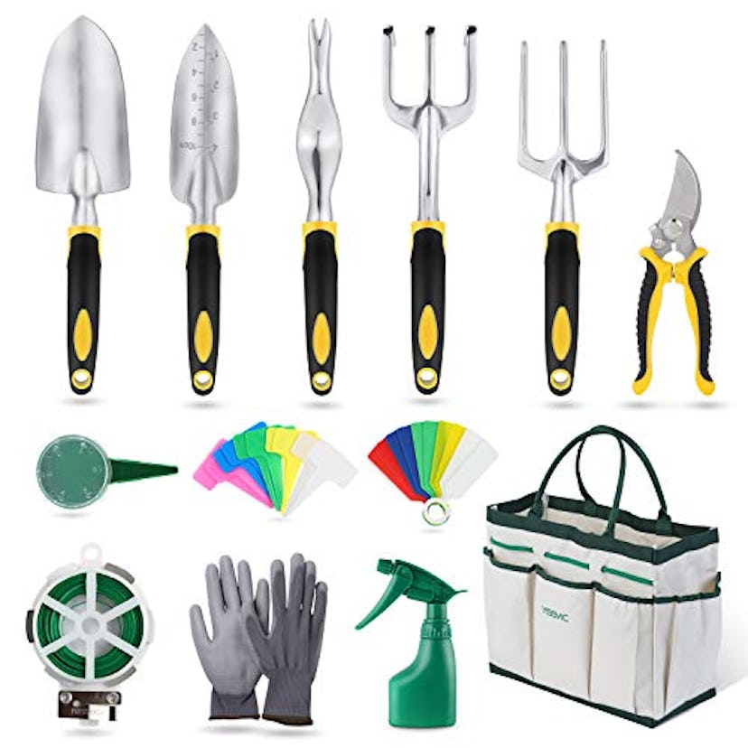 YISSVIC 12-Piece Garden Tool Set