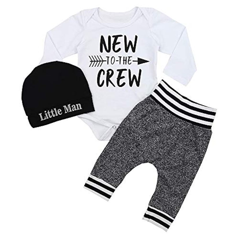 New to the Crew Onesie Outfit