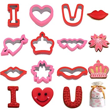 Valentine 9-Piece Cookie Cutter Set