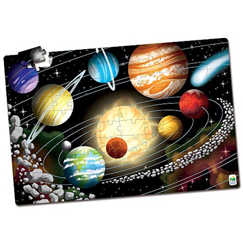 The Learning Journey Glow-in-the-Dark Space Puzzle 