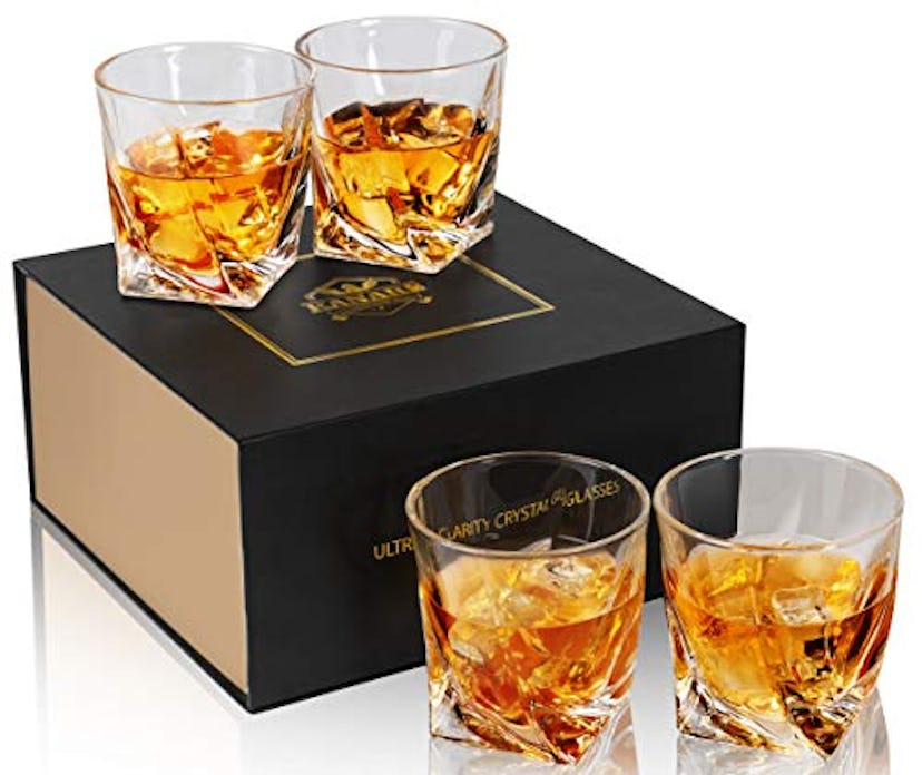 KANARS Crystal Whiskey Glasses