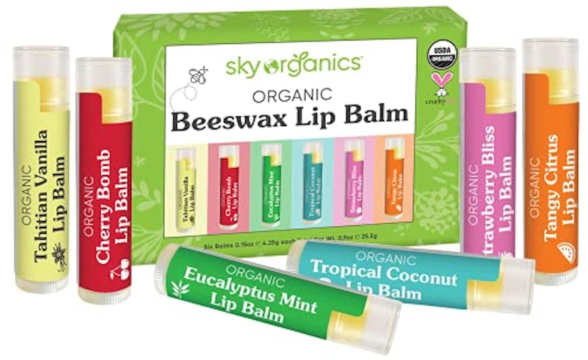 Sky Organics 6 Pack Lip Balm