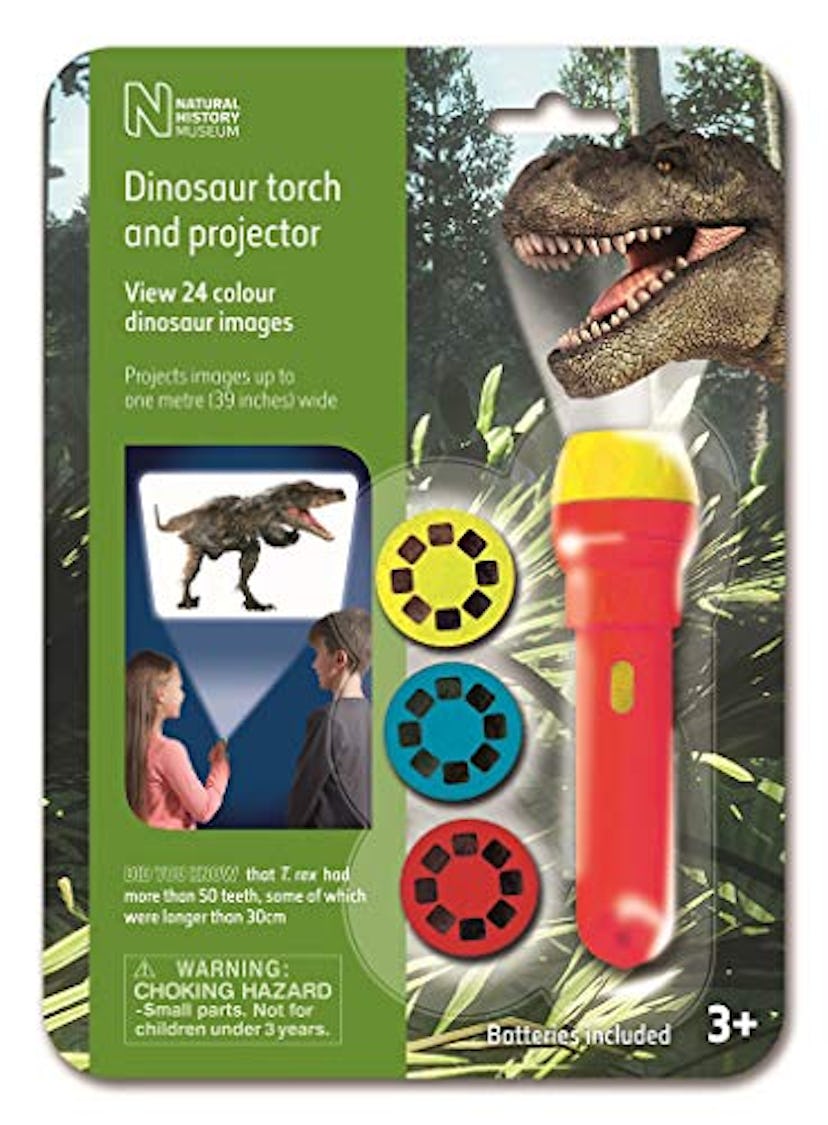 Natural History Museum Dinosaur Kids Flashlight Projector  