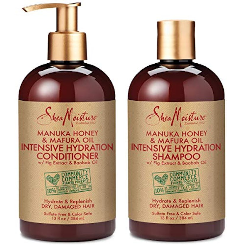 SheaMoisture Manuka Honey and Mafura Oil Intensive Hydration Shampoo and Conditioner