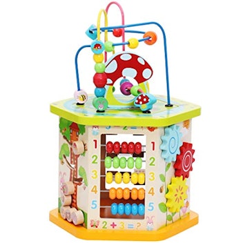9-in-1 Play Cube Activity Center by Lavievert