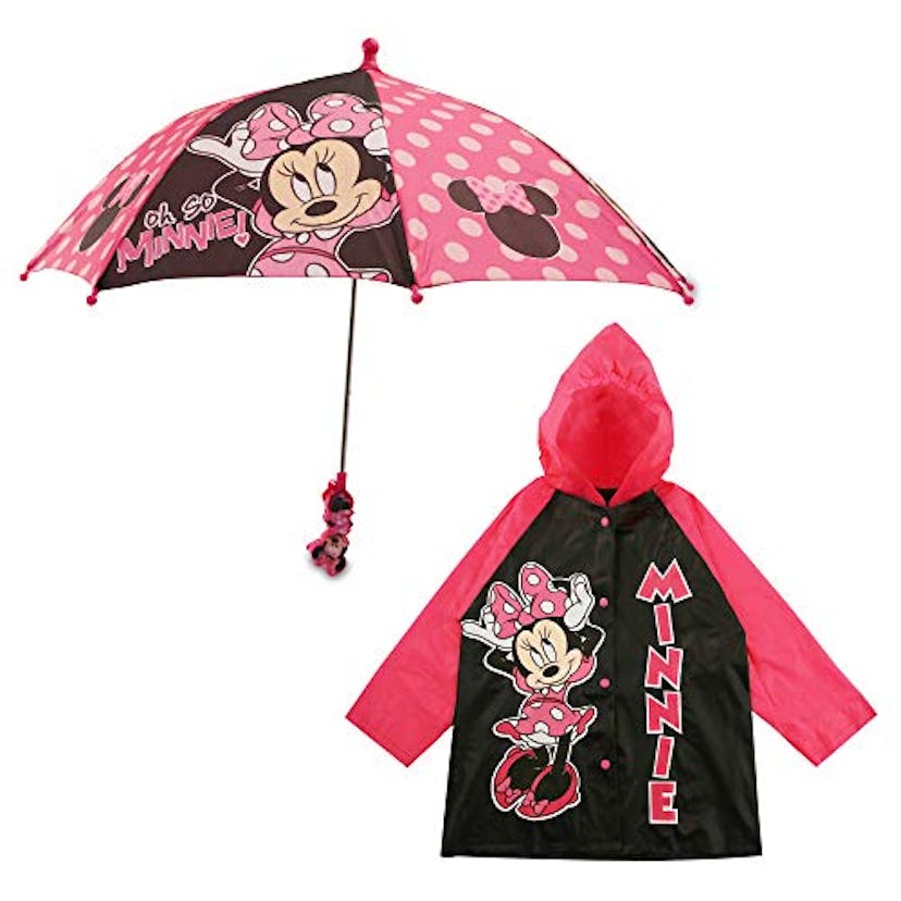 Minnie Mouse Umbrella and Slicker