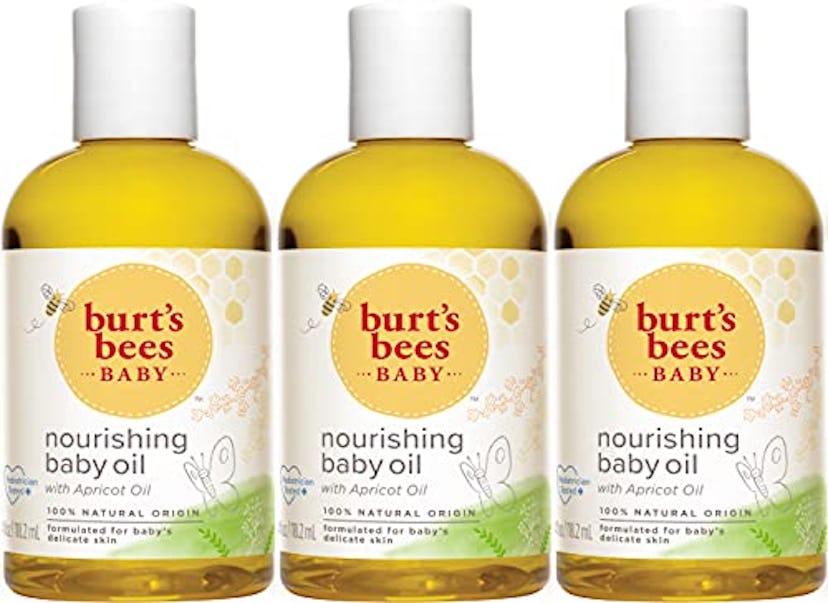 Burt's Bees Baby Nourishing Baby Oil (Pack of 3)