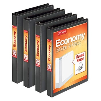 Cardinal Economy 3-Ring Binder - STAY ORGANIZED WITH THESE THREE-RING BINDERS