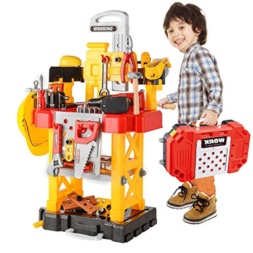 Toy Choi's 83-Piece Toddler Tool Bench