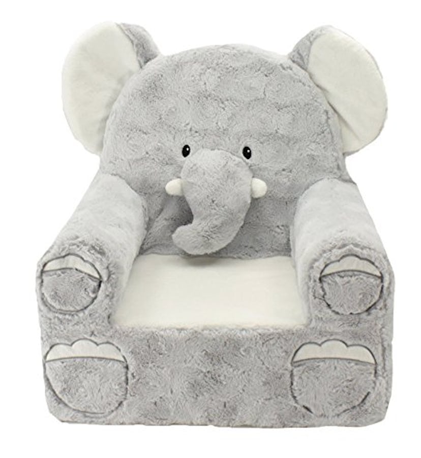 Animal Adventure Grey Elephant Chair