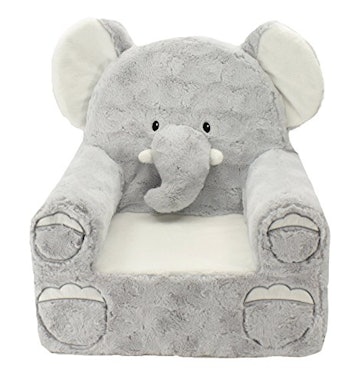 Animal Adventure Grey Elephant Chair