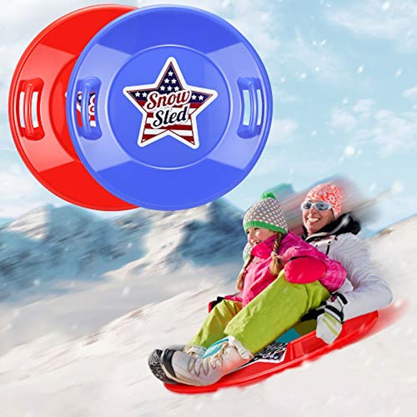 Lenbest Snow Saucer Sleds (2-pack)