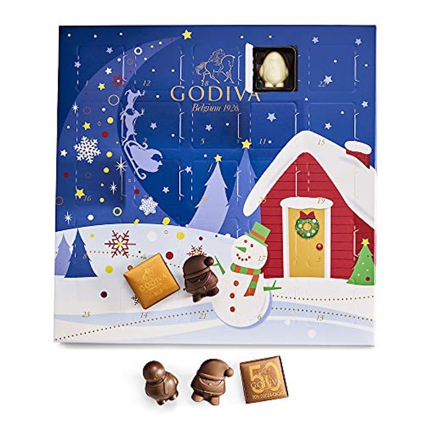 Godiva Chocolatier Holiday Gourmet Chocolate Advent Calendar