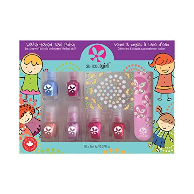 Suncoat Non Toxic Peelable Children's Nail Polish Set