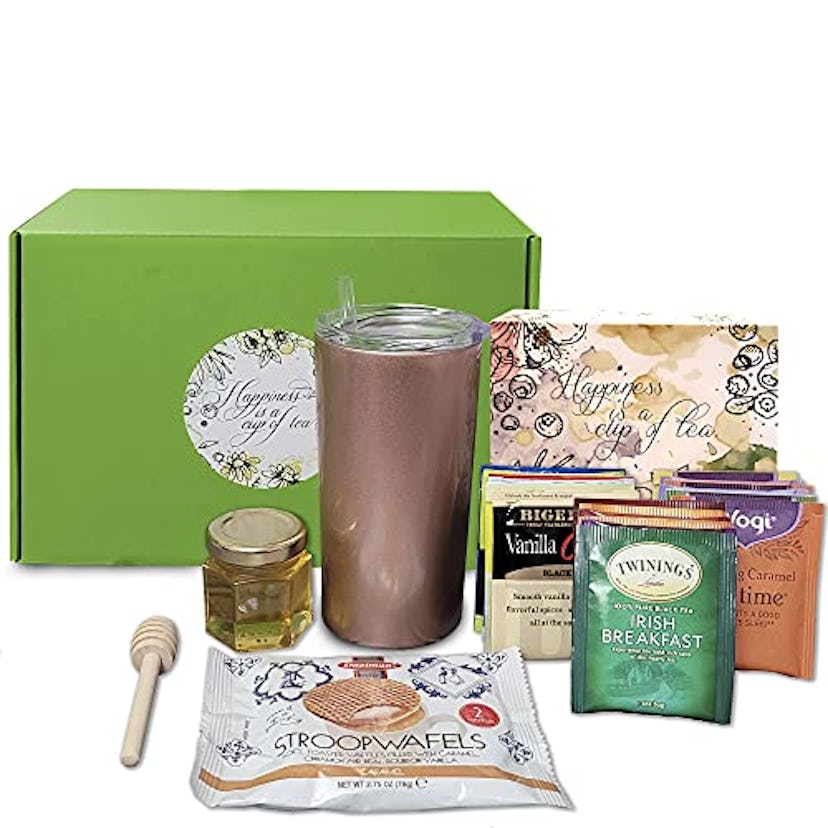 K & T Tea Lovers Gift Basket