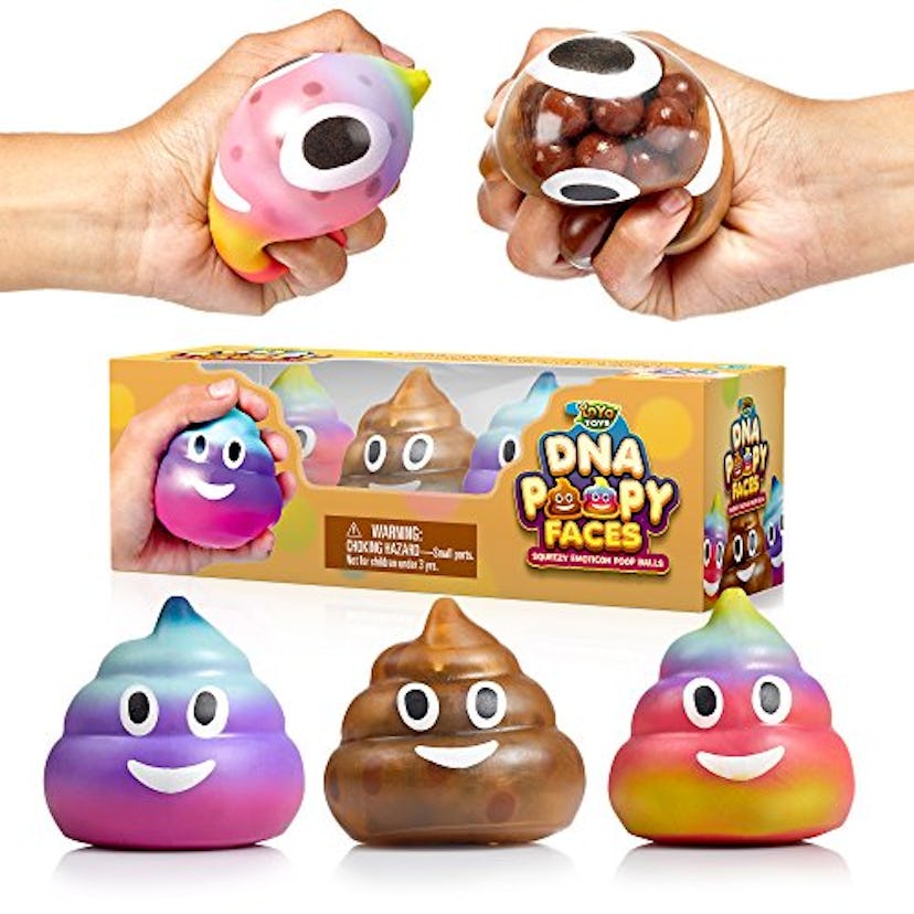 Poop Emoji DNA Stress Ball