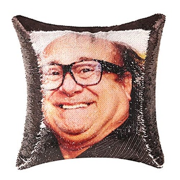 Danny DeVito Sequins Pillow