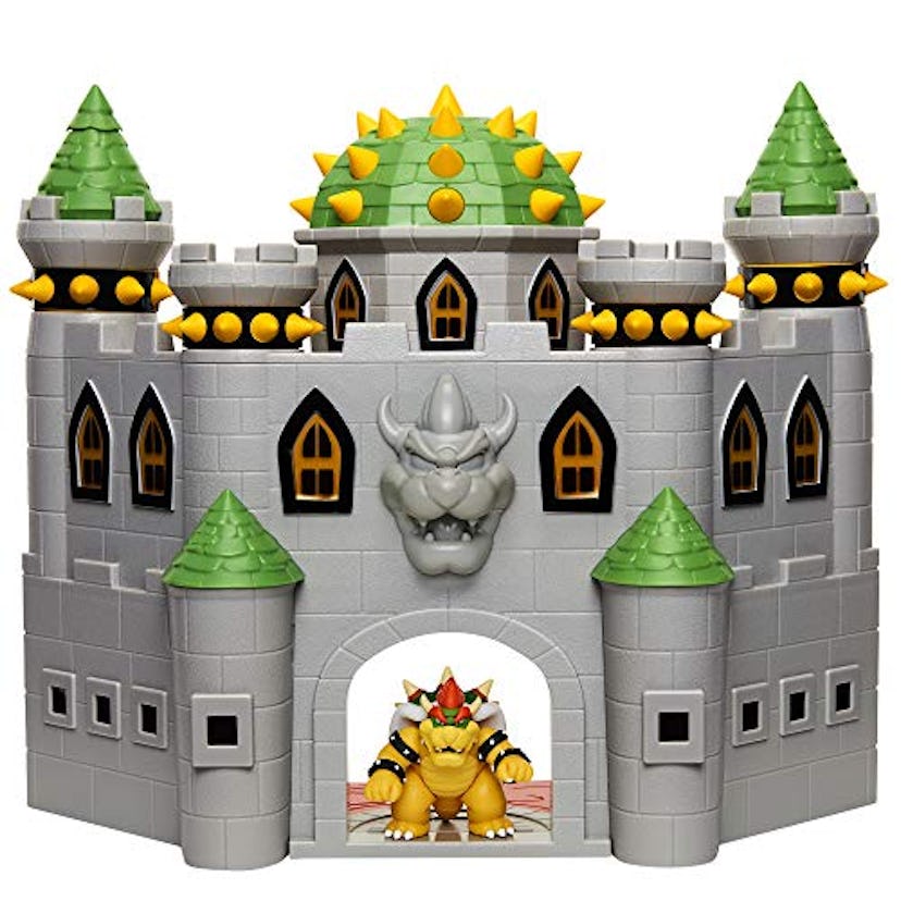 Super Mario Deluxe Bowser's Castle Playset 