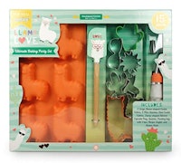 Handstand Kitchen Llama Love 15-piece Ultimate Baking Party