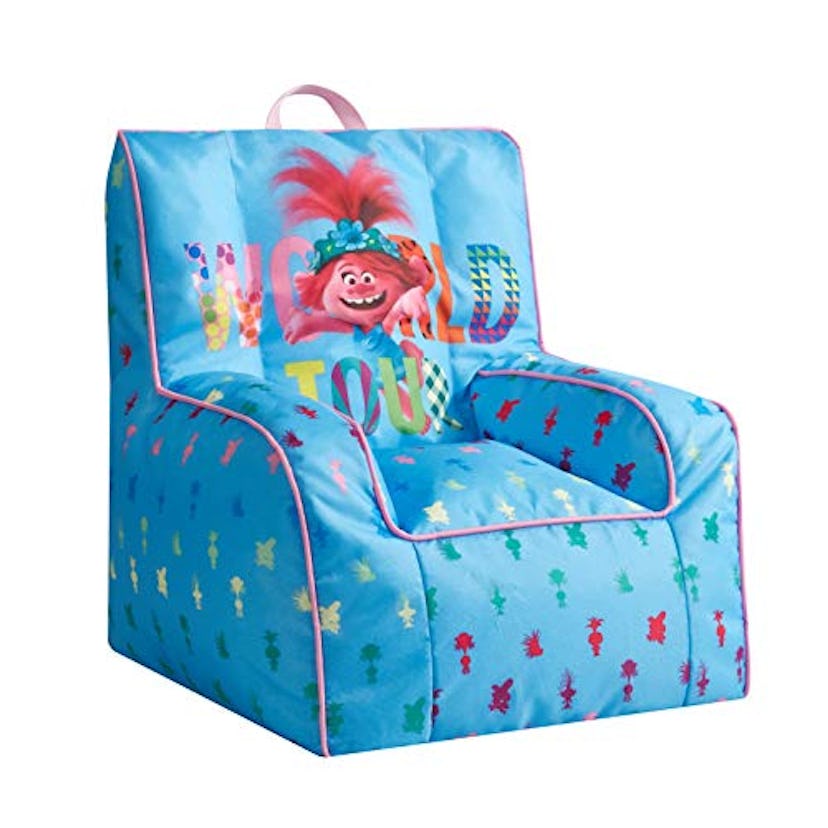 Trolls World Tour Kids Nylon Bean Bag Chair